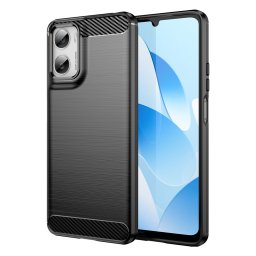 Силиконов гръб Rugged Armor за Motorola Moto G06 - черен