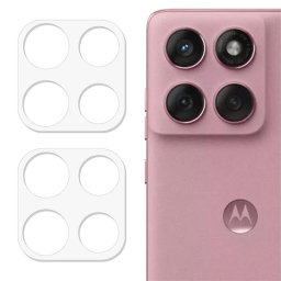 Два броя удароустойчив стъклен протектор за камера за Motorola Edge 60 Pro 5G