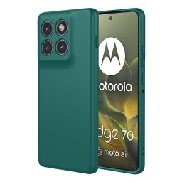 Силиконов гръб за Motorola Edge 70 5G - зелен
