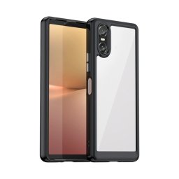 Силиконов гръб Rugged Armor за Sony Xperia 10 VI - черна рамка