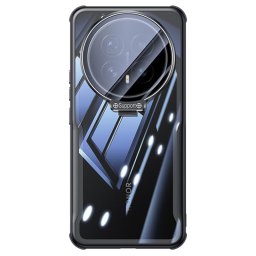 Хибриден гръб със стойка за Honor Magic8 Pro - черен
