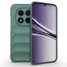 Подсилен силиконов гръб на ленти за Xiaomi Redmi Note 15 Pro 5G - зелен