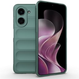 Подсилен силиконов гръб на ленти за Xiaomi Redmi A5 - зелен