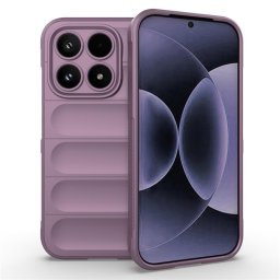 Подсилен силиконов гръб на ленти за Xiaomi 17 - лилав