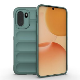 Подсилен силиконов гръб на ленти за OnePlus 15R - зелен