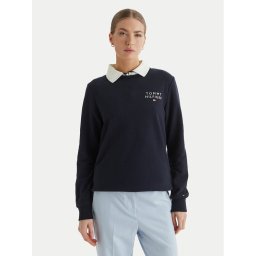 Tommy Hilfiger Суитшърт UW0UW04521 Тъмносин Regular Fit