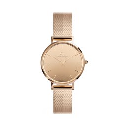 Часовник Daniel Wellington Petite Reflection 28 DW00100795 Розово злато