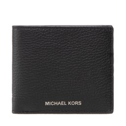 Портфейл MICHAEL Michael Kors Hudson 39S0LHDF1L Черен