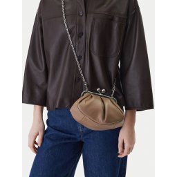 Дамска чанта Weekend Max Mara 2615511164600 Кафяв