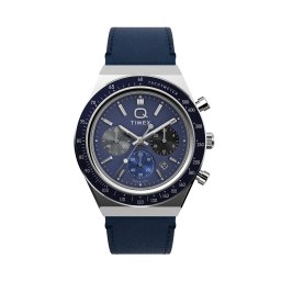 Часовник Timex Q Diver Inspired Chronograph TW2Y36100 Тъмносин