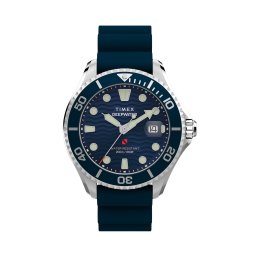 Часовник Timex Deepwater Meridian TW2W81500 Сребрист