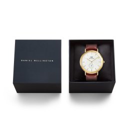 Часовник Daniel Wellington Classic St Mawes DW00100869 Кафяв