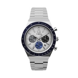 Часовник Timex Q Timex® Chronograph TW2Y36200 Сребрист