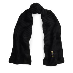 Зимен шал Polo Ralph Lauren 455P04660001 Черен