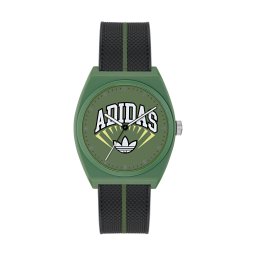 Часовник adidas Project Two AOST25036 Зелен