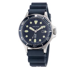 Часовник Nautica NAPCBS304 Сребрист