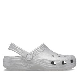 Чехли Crocs Classic Glitter Clog 205942 Сребрист