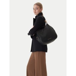 Дамска чанта MICHAEL Michael Kors Lillie 30T9G0LE3L Черен