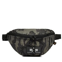 Чанта за кръст﻿ Alpha Industries Rubber Print 198912 125 Черен