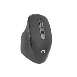 Natec Falcon - двурежимна безжична мишка, 3200 DPI, 6 бутона, Bluetooth + 2.4GHz - черна