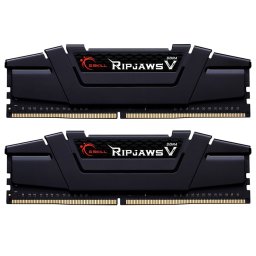 Памет 32GB (2x16GB) DDR4 3600MT/s, G.SKILL Ripjaws V Black, F4-3600C16D-32GVKC, 1.35V