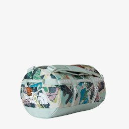The North Face Base Camp Duffel - S Opal Frost TNF Postcards Print/ Opal Frost-Pearl Stone Universal