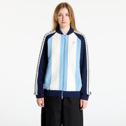 Суитшърт adidas Archive Cutline Knit Track Top Night Indigo/ Ash Blue M