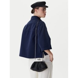 Weekend Max Mara Дамска чанта 2615511164600 Тъмносин