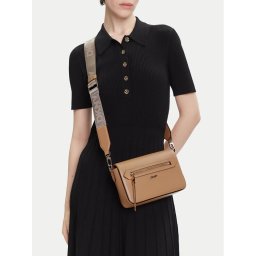 DKNY Дамска чанта Bryant Ave Md Flap C R42E3E21 Кафяв