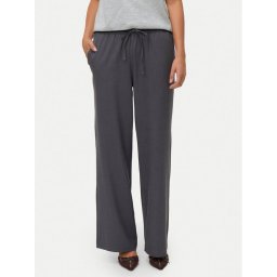 Vero Moda Текстилни панталони Milly 10331924 Сив Wide Leg