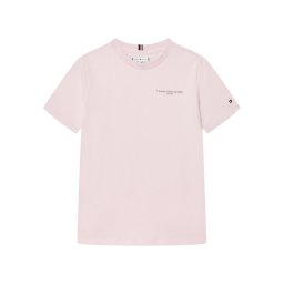 Tommy Hilfiger Тишърт KS0KS00594 Розов Regular Fit