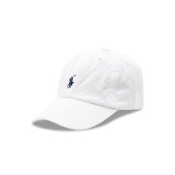 Polo Ralph Lauren Шапка с козирка Clsc Cap 320552489001 Бял