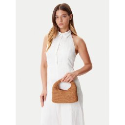 Manebi Дамска чанта Halfmoon Bag V 2.2 DH Кафяв
