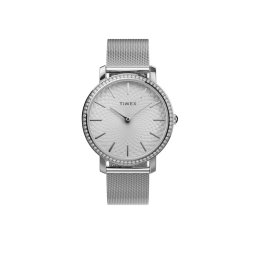 Timex Часовник City TW2V52400 Сребрист