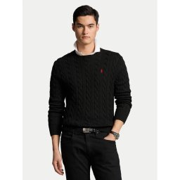 Polo Ralph Lauren Пуловер Roving 710775885012 Черен Regular Fit