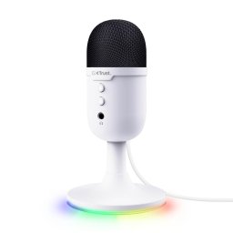 TRUST GXT234W Yunix, USB Microphone, White