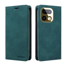 Калъф тип портмоне марка BetopNice за Realme 16 Pro+ - тъмно зелен