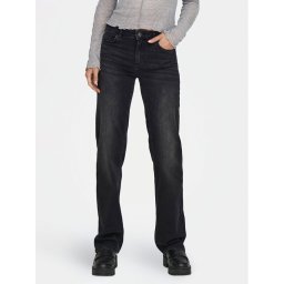ONLY Дънки Blush 15330779 Черен Straight Fit
