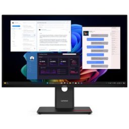 Монитор Lenovo ThinkVision T27ud-40 27" IPS WLED, 3840x2160, 16:9, 48Hz - 60Hz, 4ms, 350 cd/m2, 1500:1, USB hub, HDMI, USB-C, RJ45, Tilt, Swivel, Pivot, Height Adjust Stand