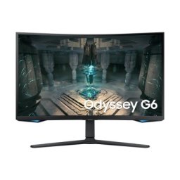 Монитор Samsung 32BG650 32" Odyssey G6 Smart, Curved 1000R, VA, 240 Hz, 1 ms GTG, 2560x1440, 350 cd/m2, 2500:1 Contrast, Eye Saver, Flicker Free, AMD FreeSync Premium Pro, DP 1.4, 2xHDMI 2.1, 2xUSB, Wi-Fi, Bluetooth, Speakers, Tizen, Black