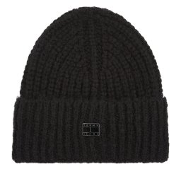 Шапка Tommy Jeans City Bold AW0AW16786 Черен