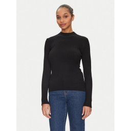 Morgan Пуловер 251-MLACY Черен Slim Fit
