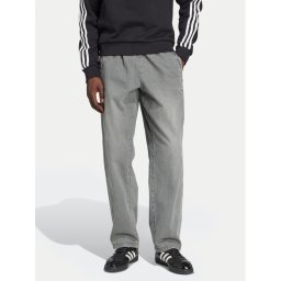 adidas Дънки adicolor Denim Stone JW5920 Сив Regular Fit