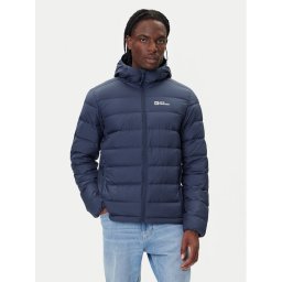 Jack Wolfskin Пухено яке Ather Down 1207671 Тъмносин Regular Fit