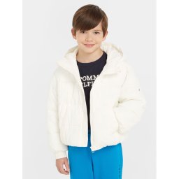 Tommy Hilfiger Зимно яке New York KG0KG07551 Бял Relaxed Fit