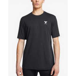 UNDER ARMOUR x Project Rock Branded Tee Black