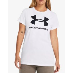 UNDER ARMOUR Sportstyle Logo Ss Tee White