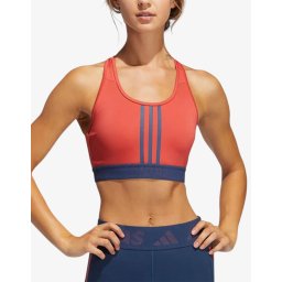 ADIDAS Don't Rest 3-Stripes Bra Red