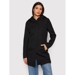 ONLY Преходно палто Sedona 15142911 Черен Regular Fit