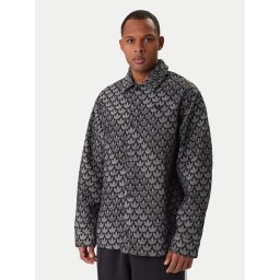 adidas дънкова риза Monogram KC6379 Сив Loose Fit